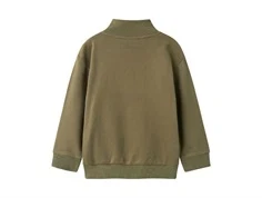 Lil Atelier kalamata half zip sweatshirt